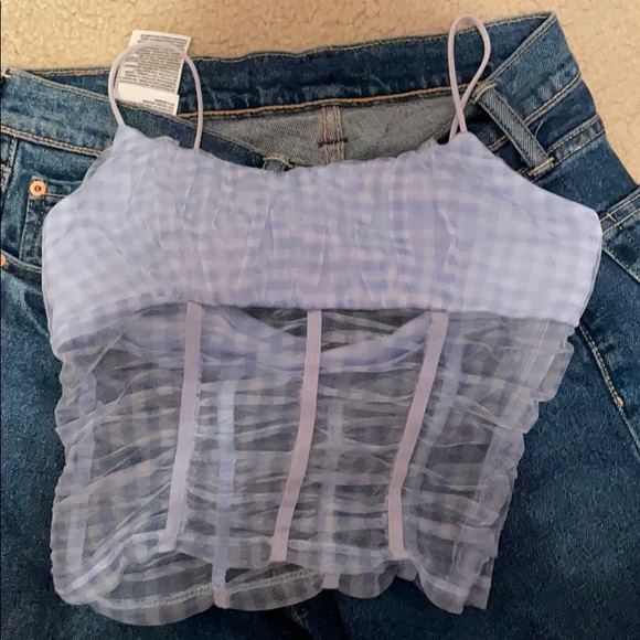 SOLD Sheer crop top - Picture 2 of 11